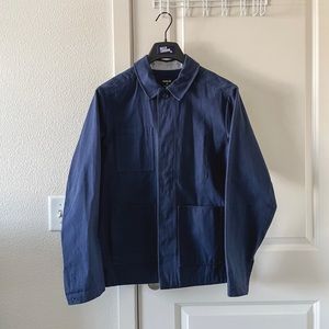 HURLEY Chore Coat Workwear Navy Blue Jacket Size M
